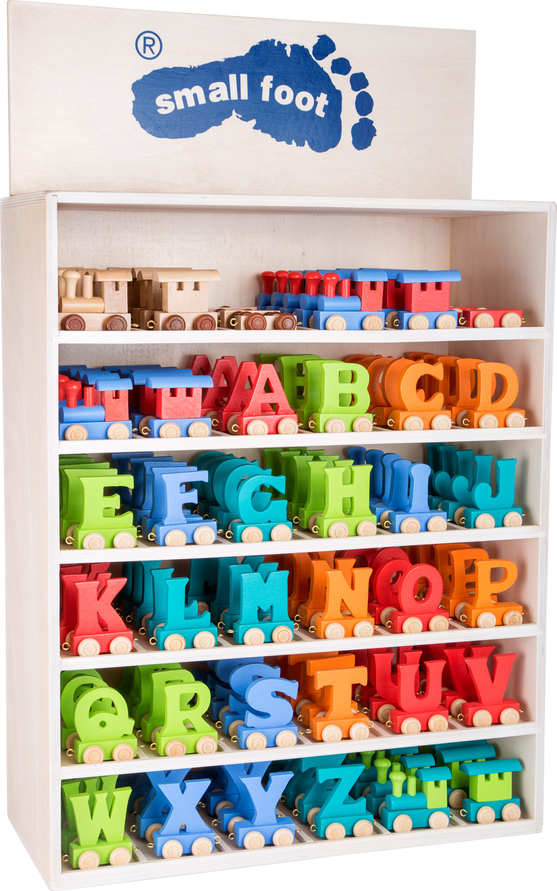 COLOURED LETTER TRAIN