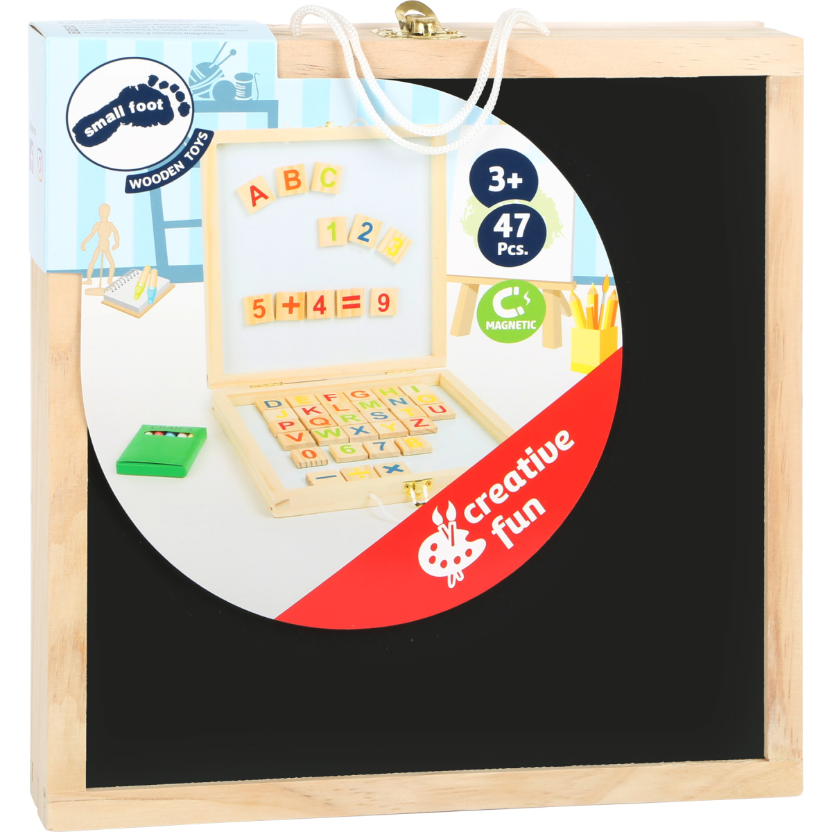 Blackboard Box Magnetic Letters And Numbers