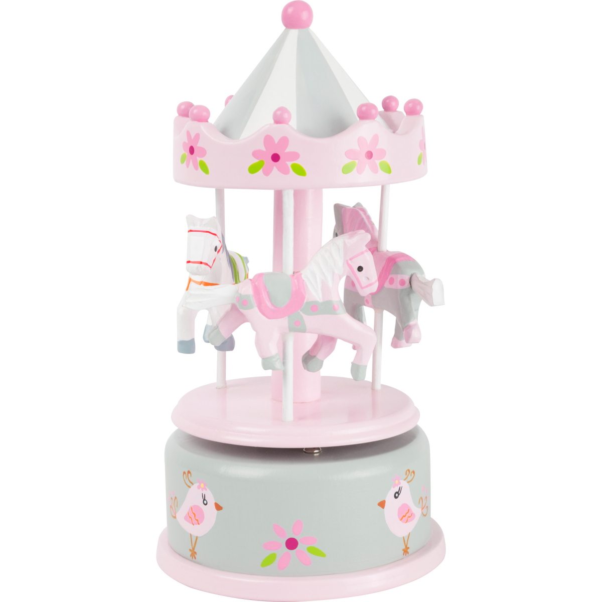 MUSICAL BOX  HORSES ROUNDABOUT