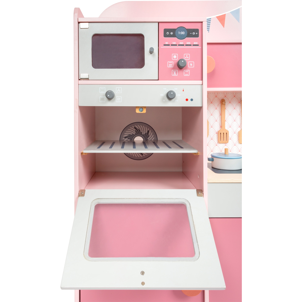 Children S Play Kitchen Gourmet Pink