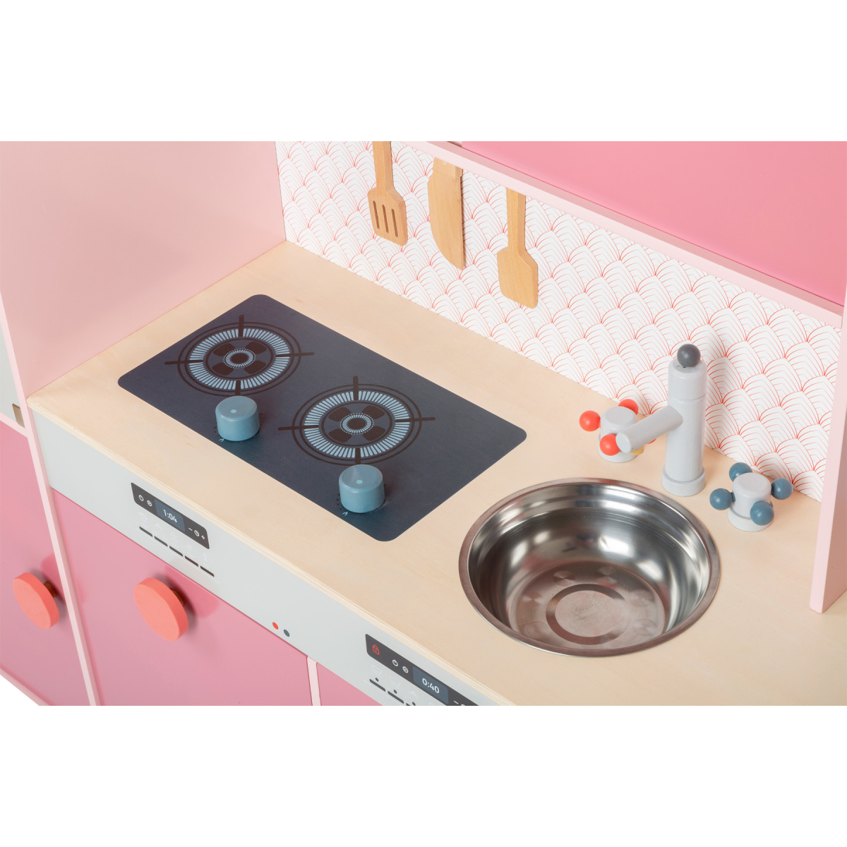 Children S Play Kitchen Gourmet Pink