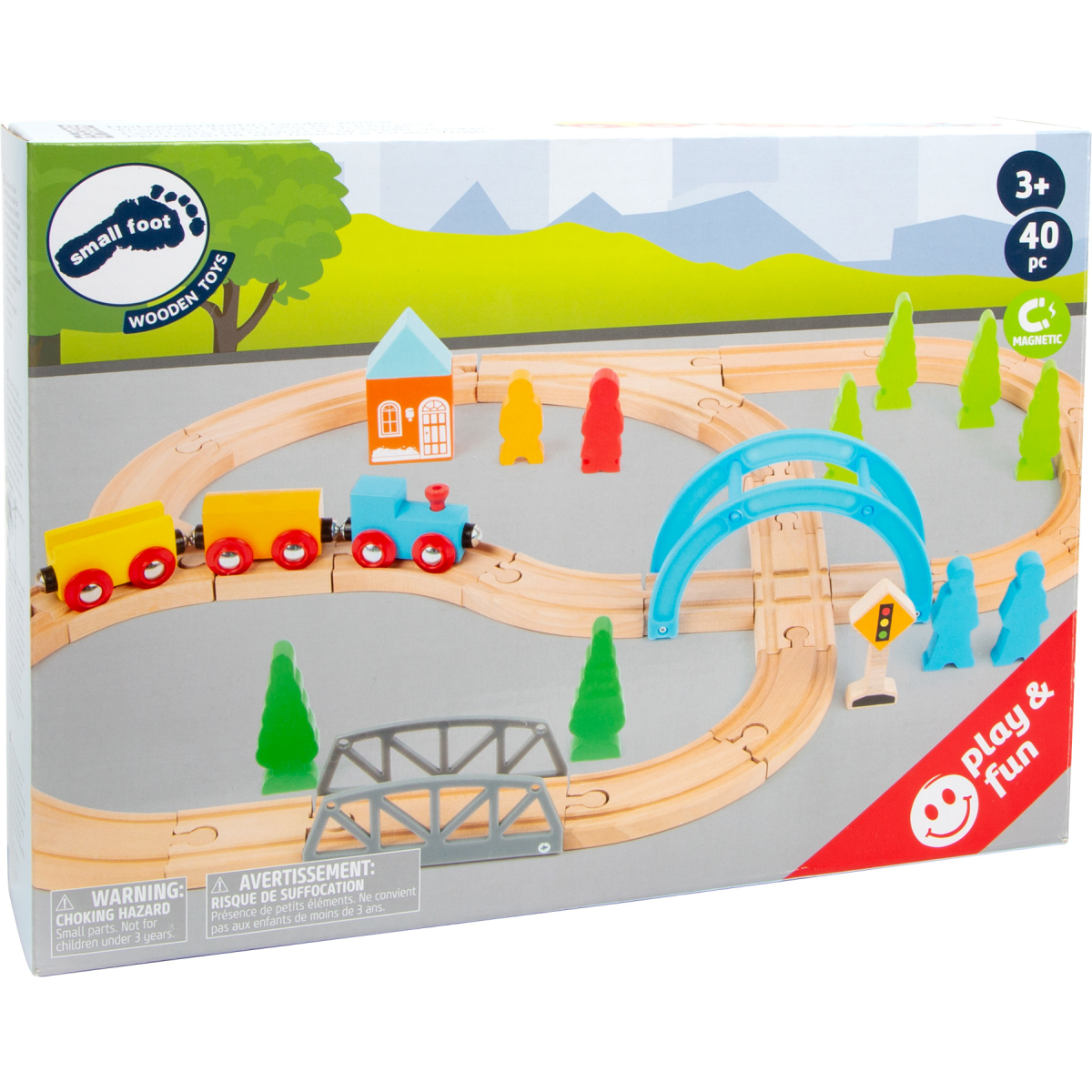 Big Journey Wooden Toy Train