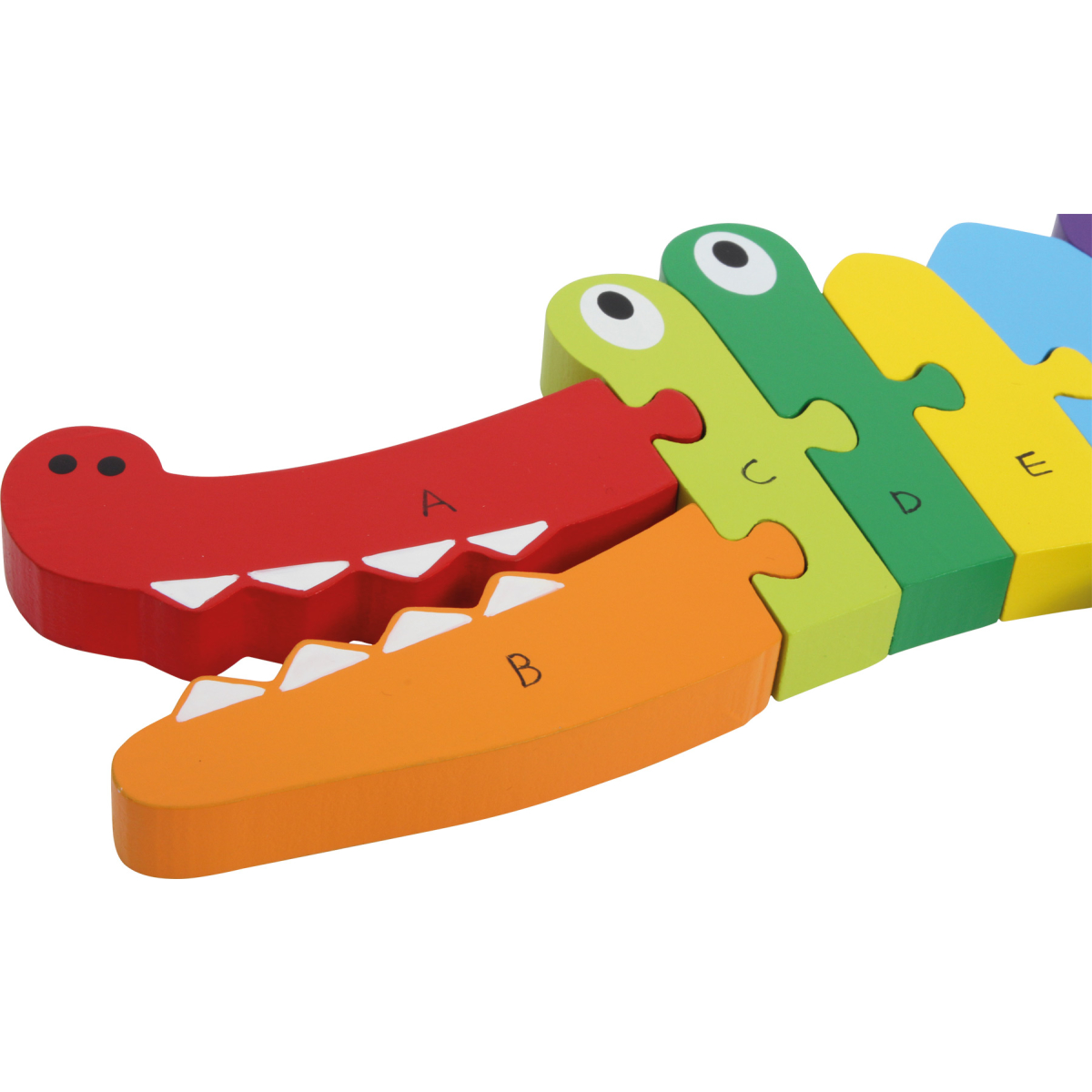 Puzzle Crocodile Abc