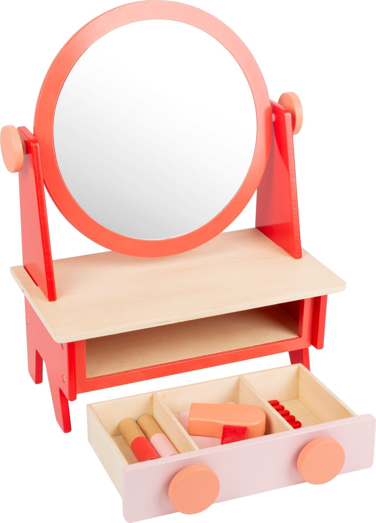 RETRO MAKE UP TABLE WITH MIRROR