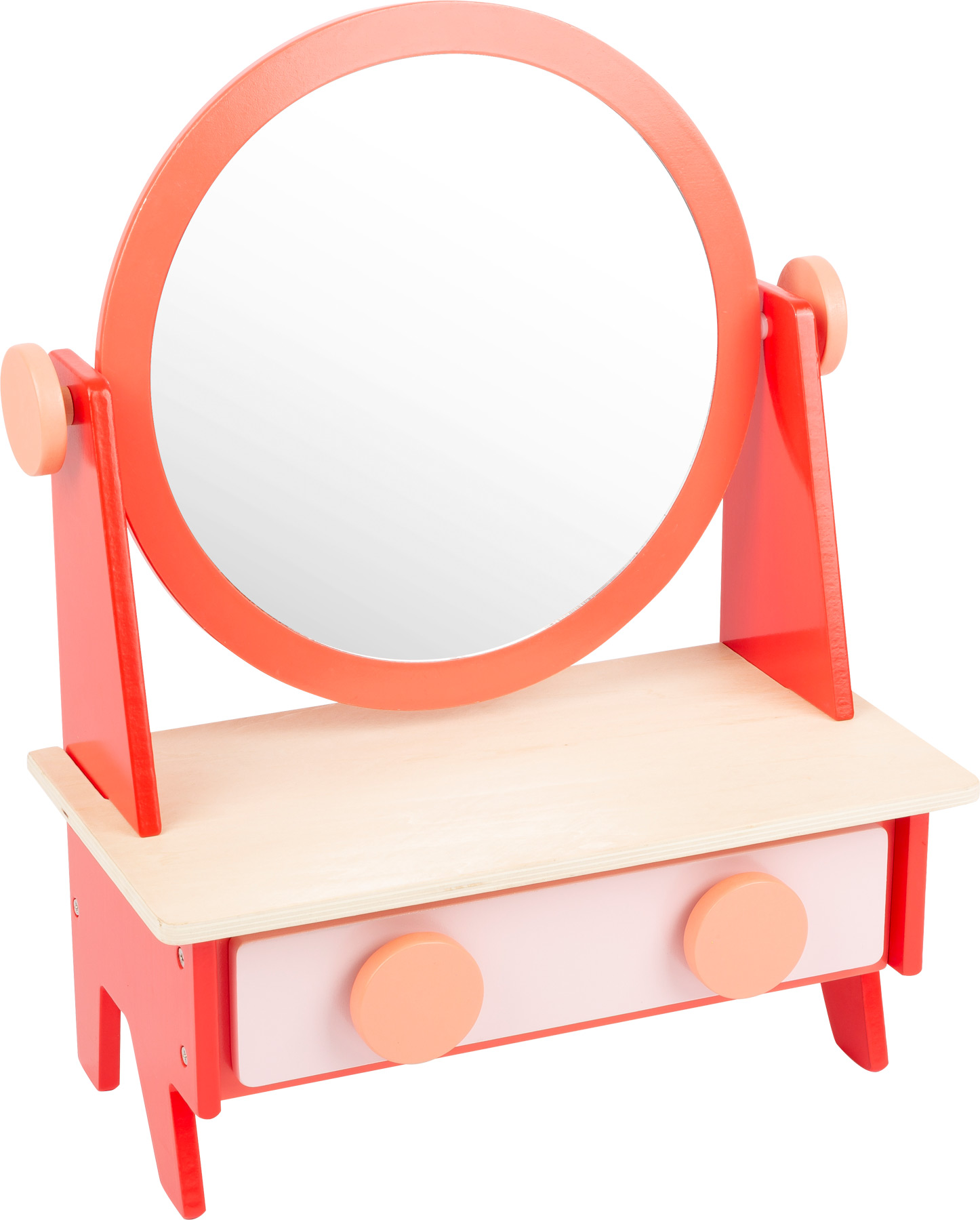 RETRO MAKE UP TABLE WITH MIRROR