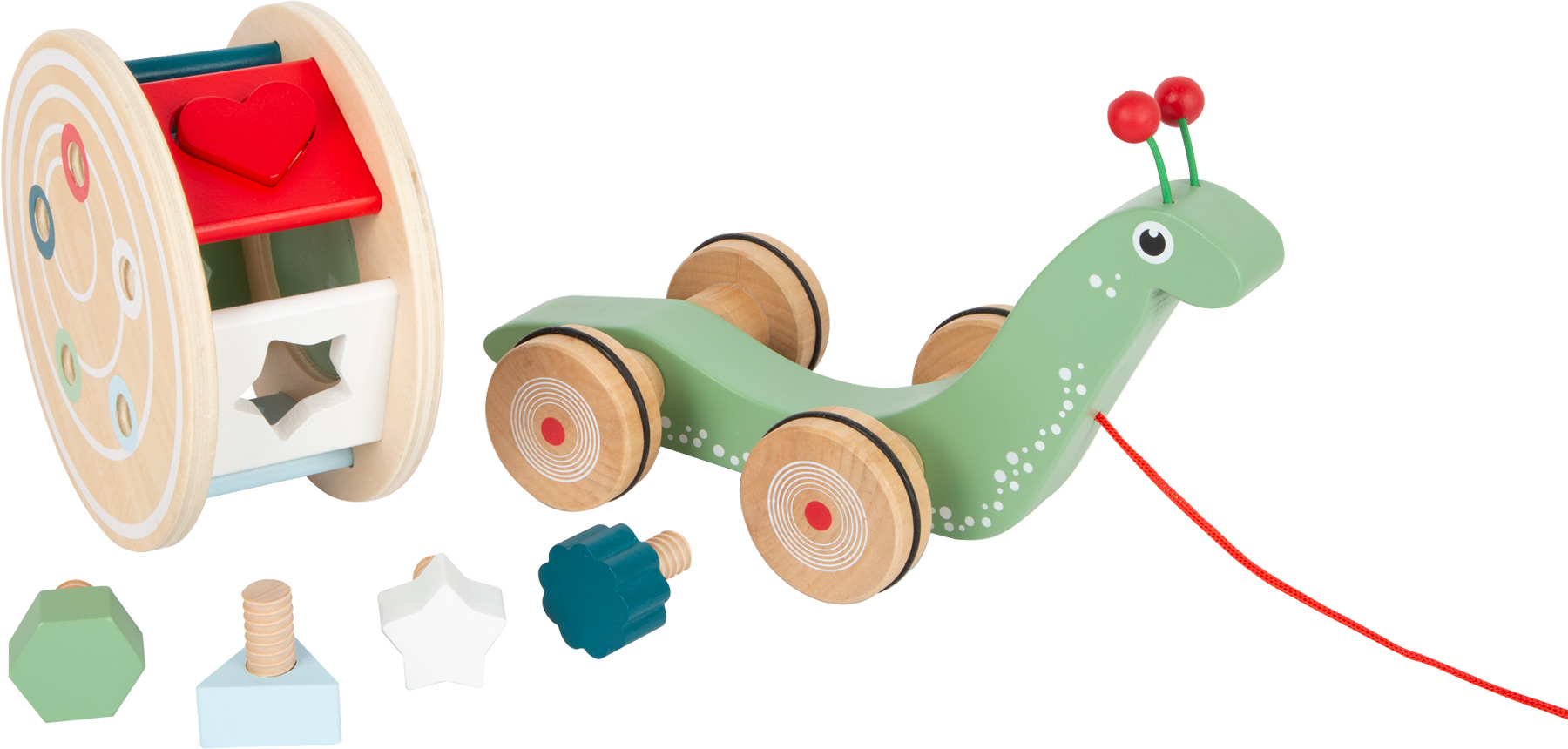 PULL ALONG SHAPE FITTING SNAIL