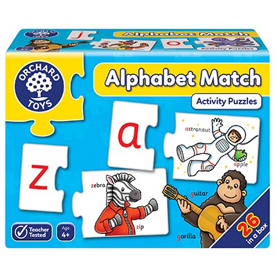 Alphabet Match Jigsaw Puzzle