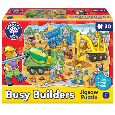 Busy Builders Jigsaw Puzzle