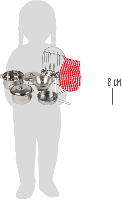Cookware set children kitchen