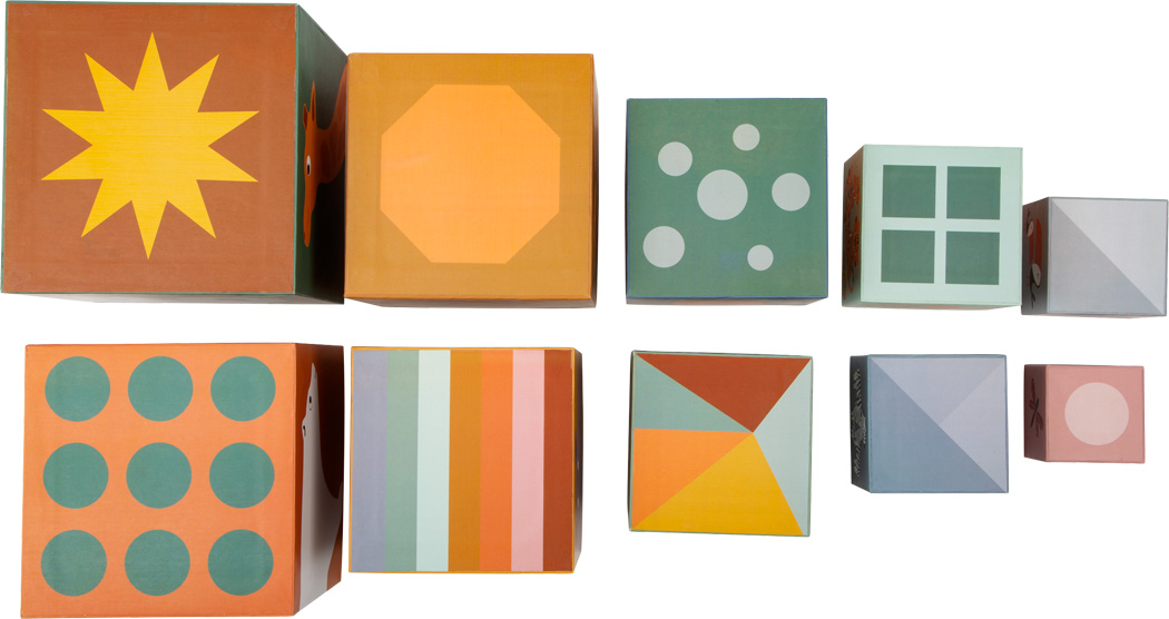 Stacking Cubes "Safari"