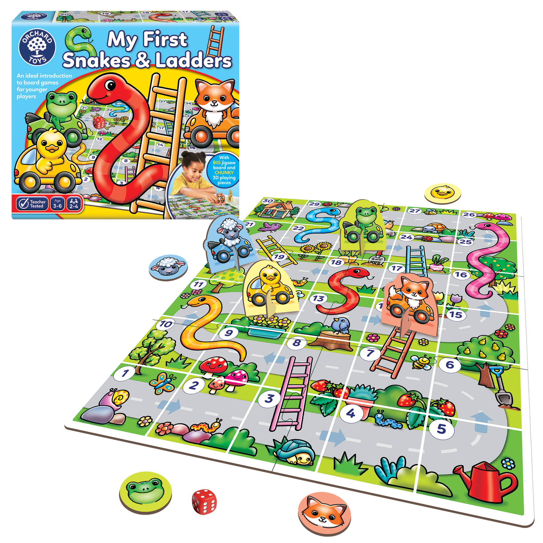 MY FIRST SNAKES AND LADDERS