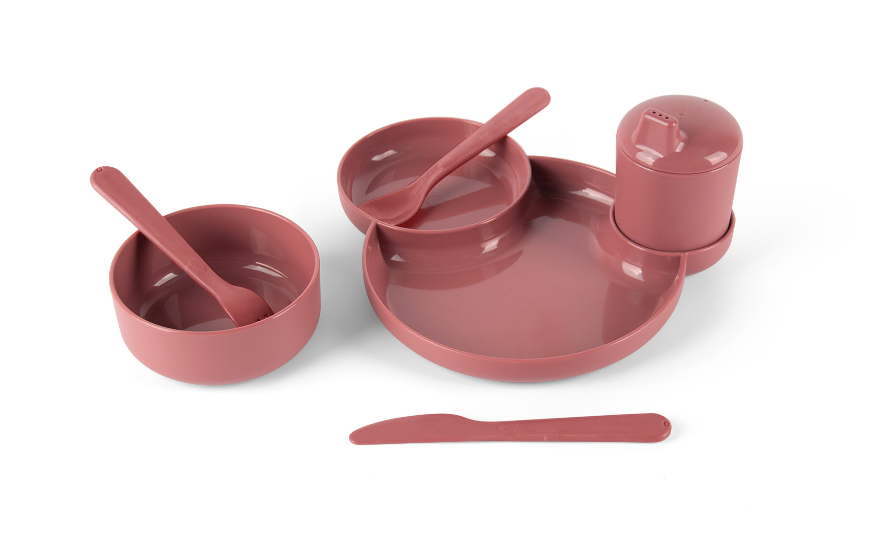 TINY BIOBASED DINNER GIFT SET - RED