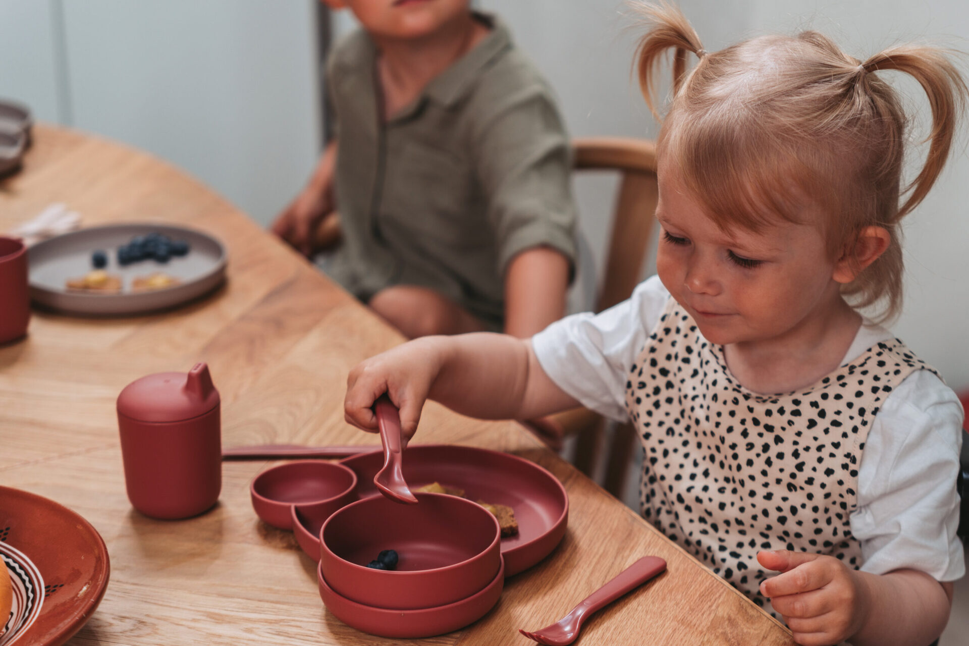 TINY BIOBASED DINNER GIFT SET - RED