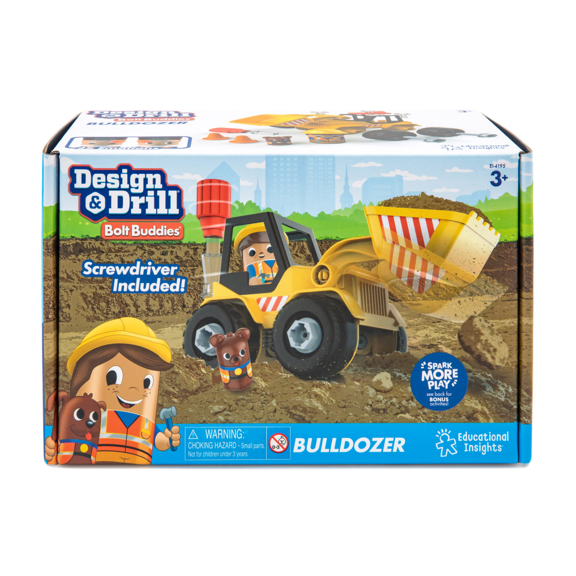 Design  Drill Bolt Buddies Bulldozer?