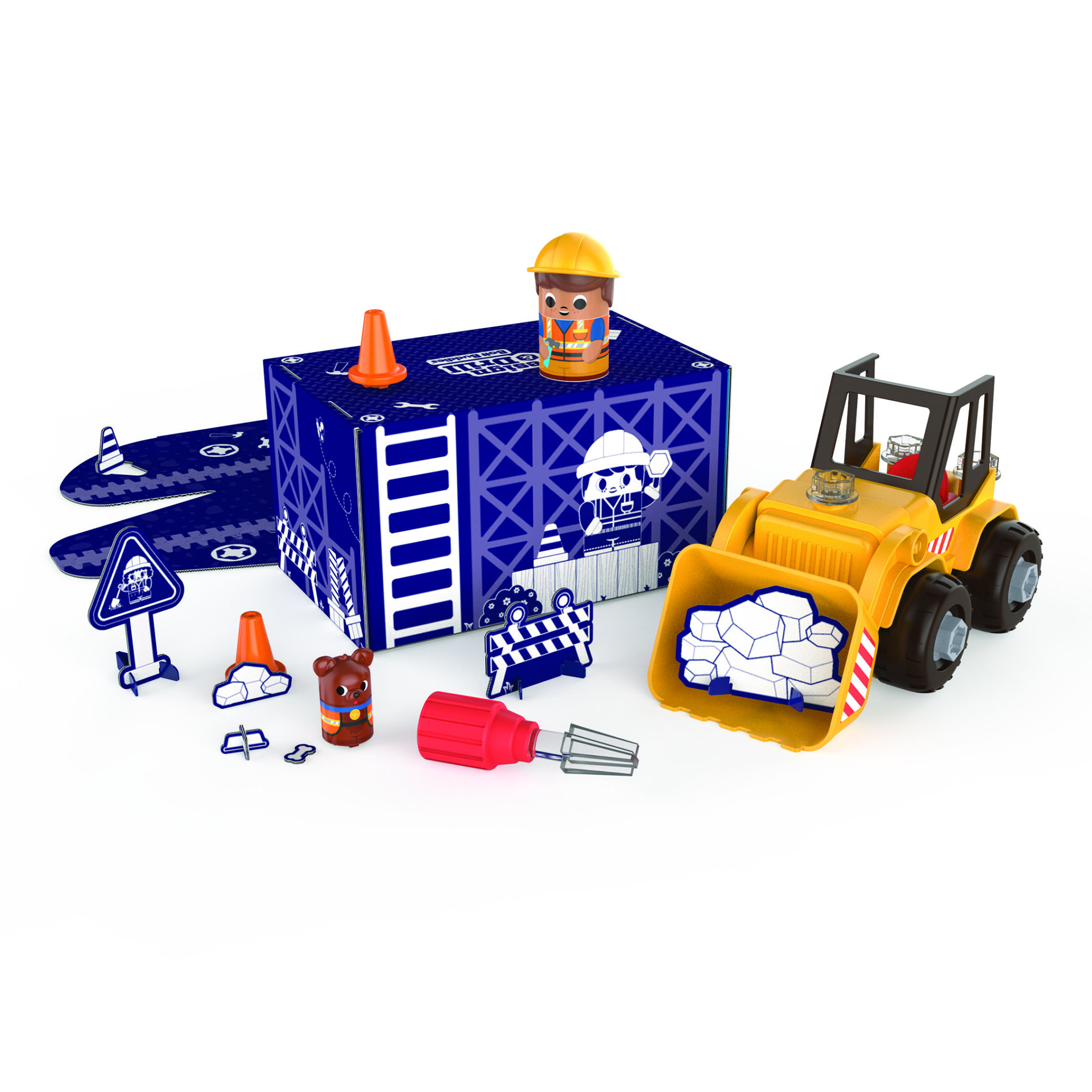 Design  Drill Bolt Buddies Bulldozer?