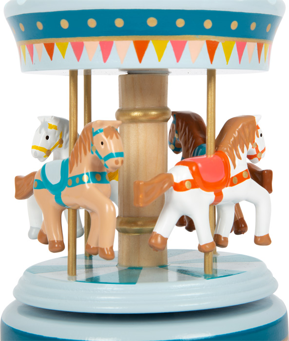 Musical Box Horse Carousel Circus
