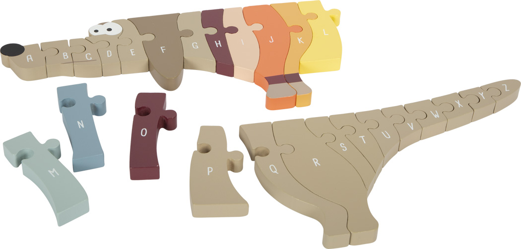 Letter Puzzle Dog