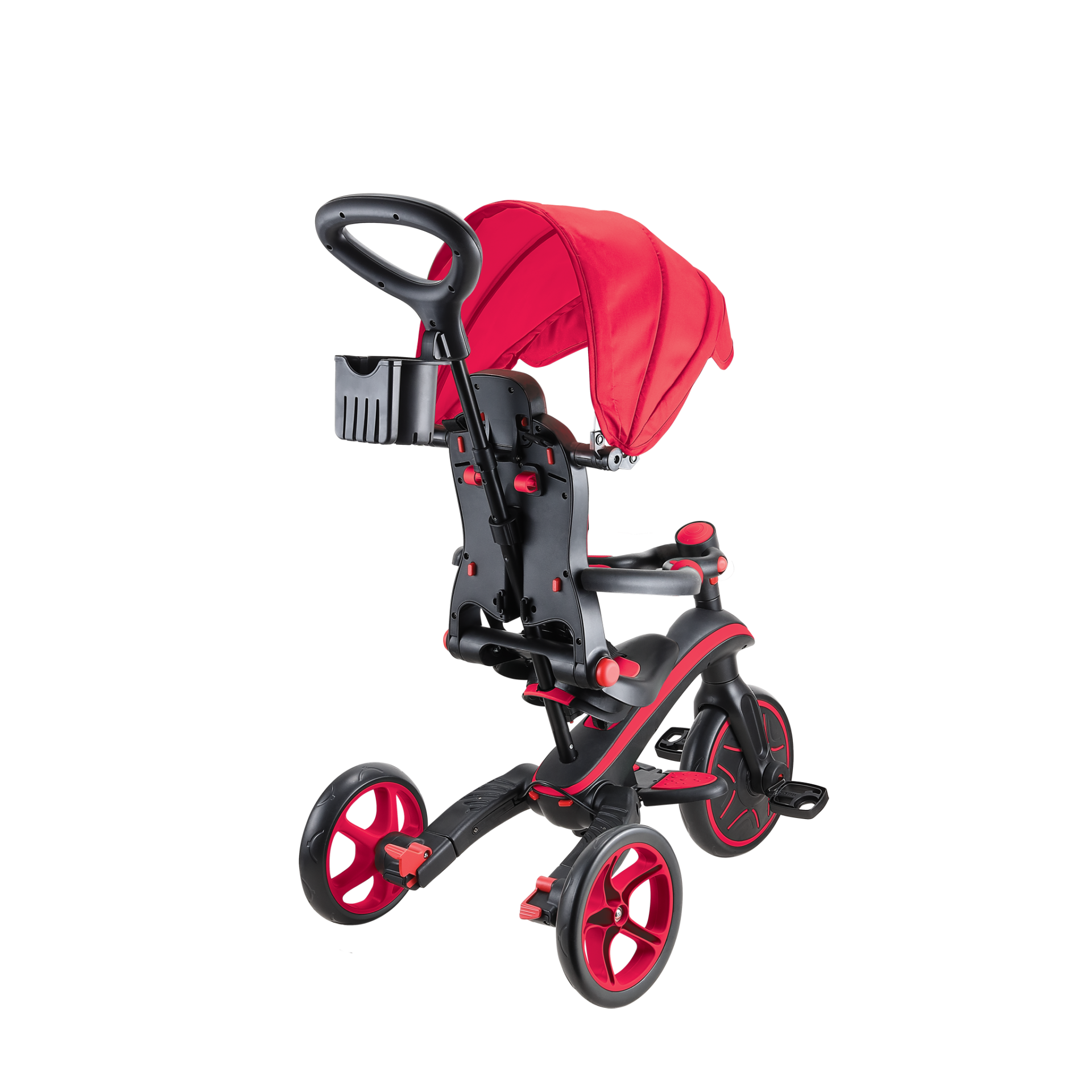 TRIKE EXPLORER FOLDABLE 4 EN 1 Red