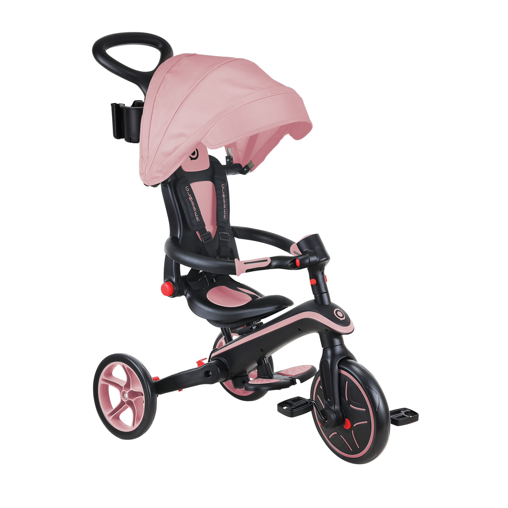 TRIKE EXPLORER FOLDABLE 4 EN 1  Deep Pastel Pink