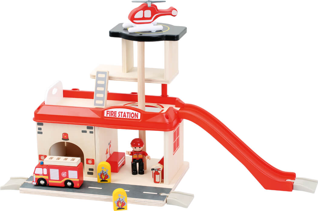 Fire Station with Accessories