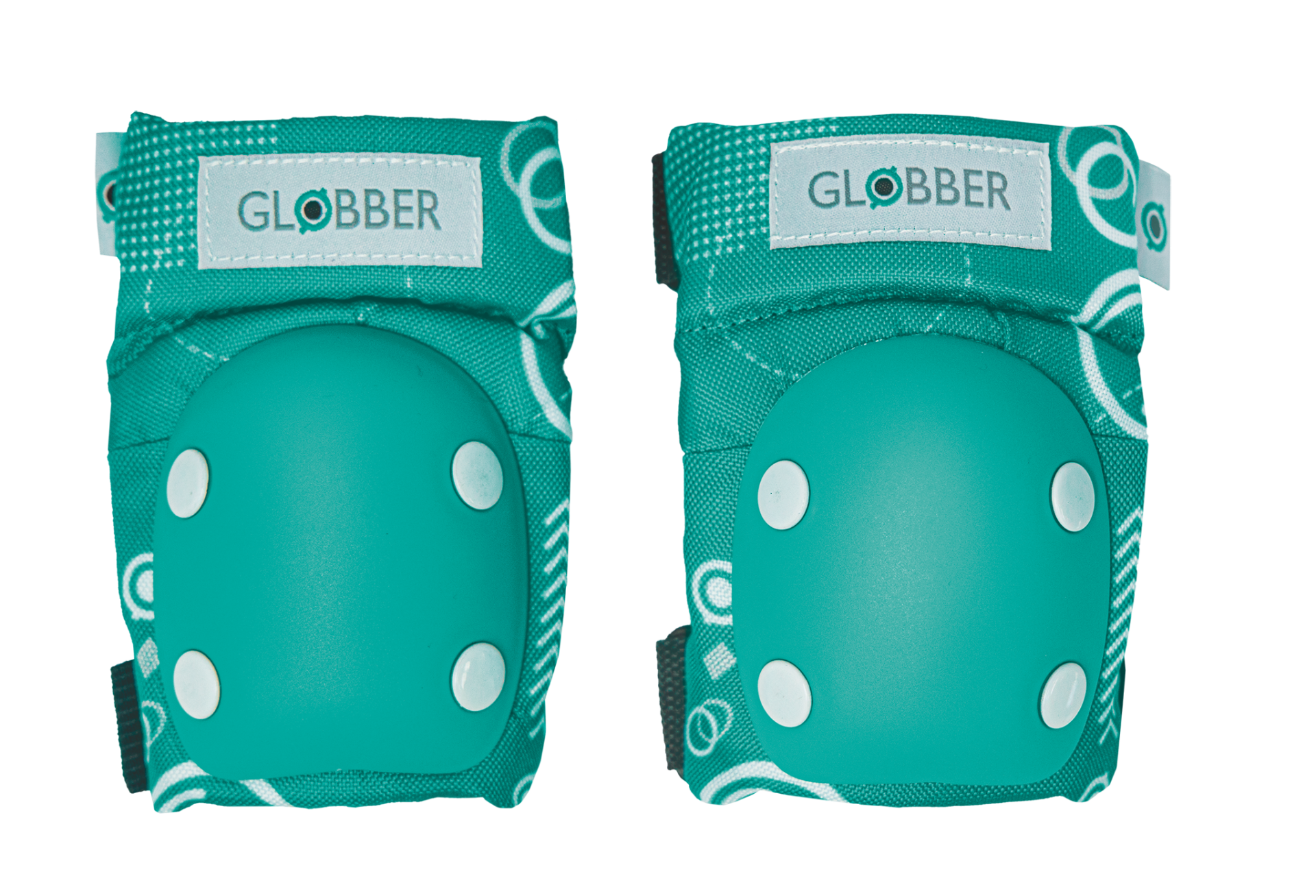 SET 2 PROTECTIONS JUNIOR CONFORT XXS ( from 3 to 7 years) emerald green
