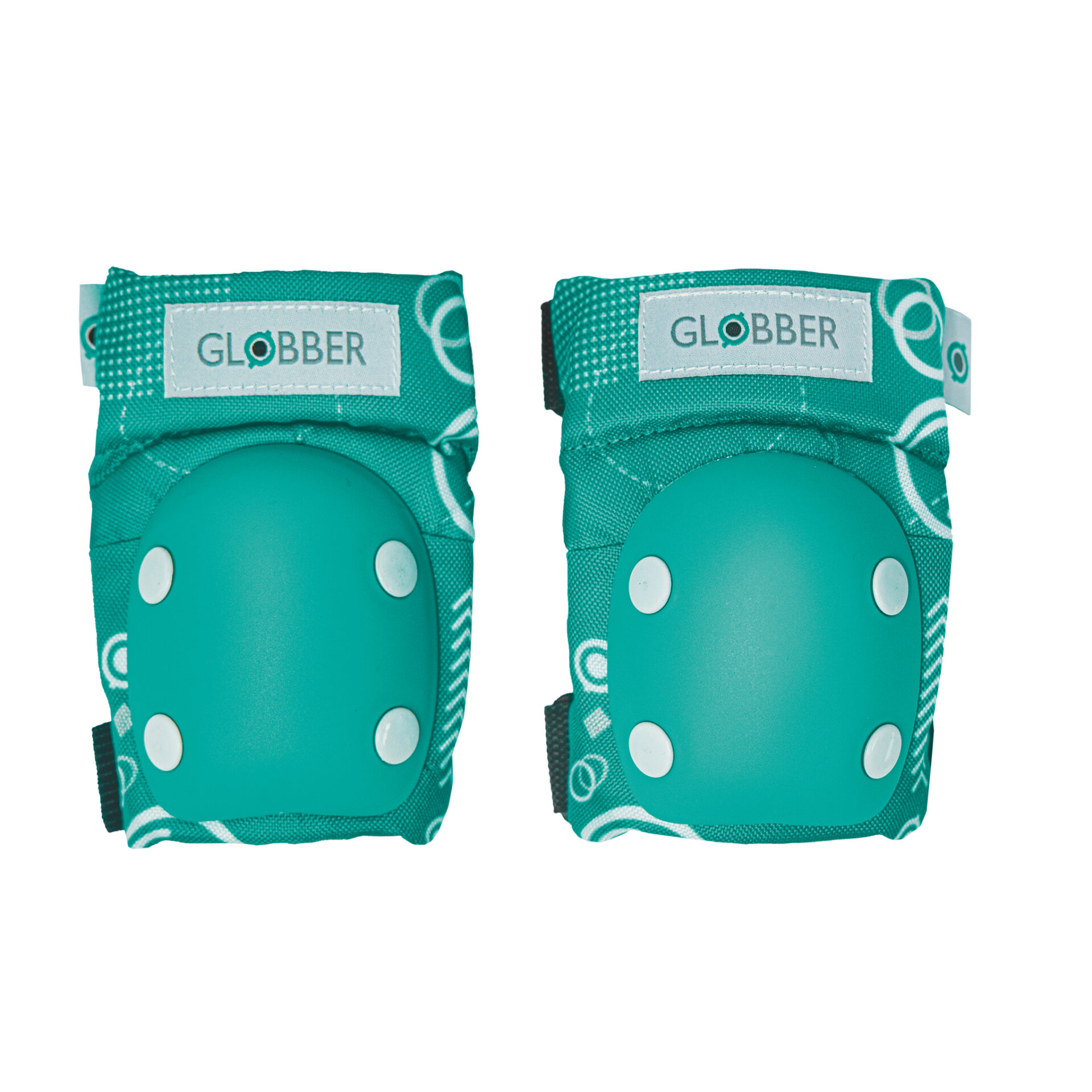 SET 2 PROTECTIONS JUNIOR CONFORT XXS ( from 3 to 7 years) emerald green