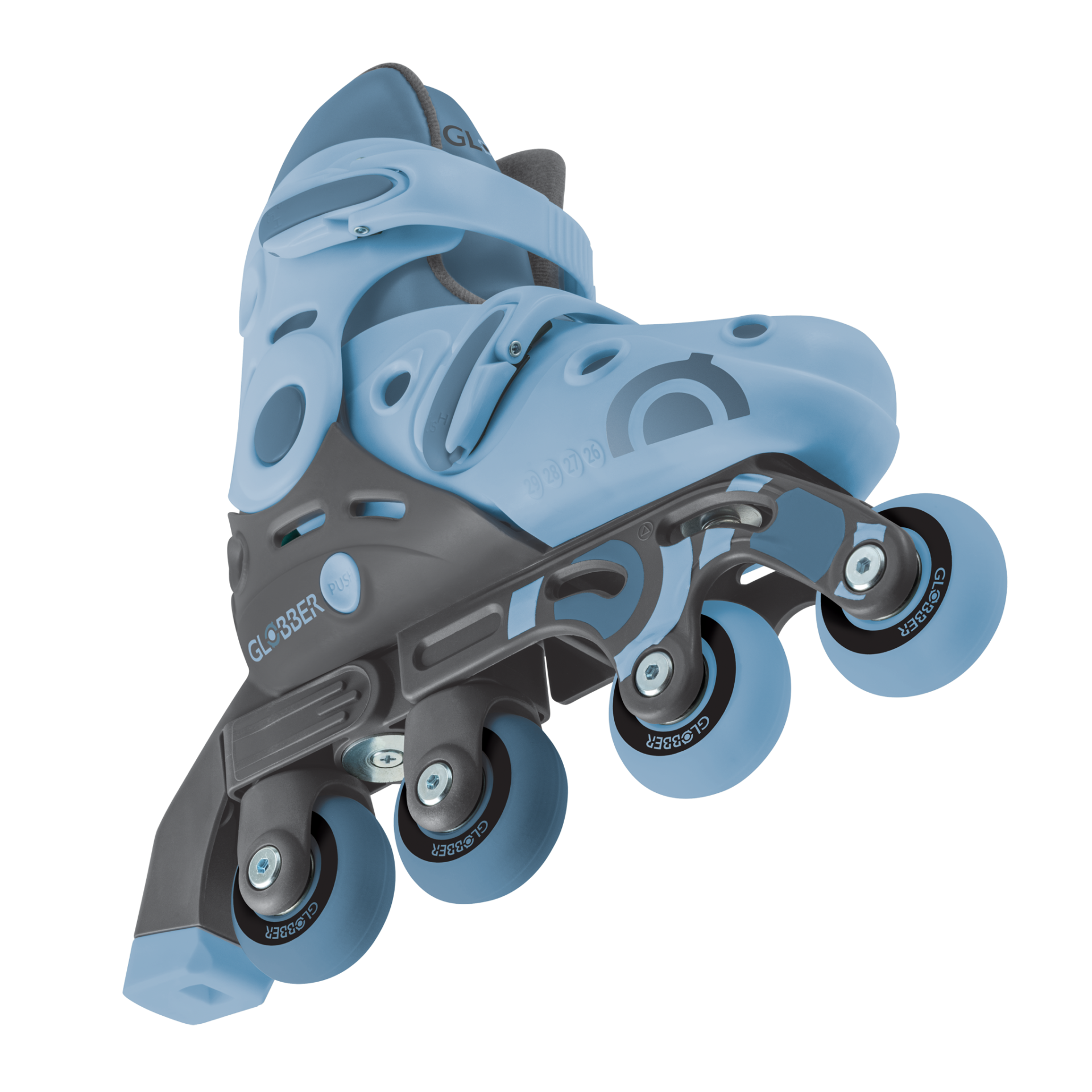 LEARNING INLINE SKATE 2 TO 1 Size from 30 to 33 Blue