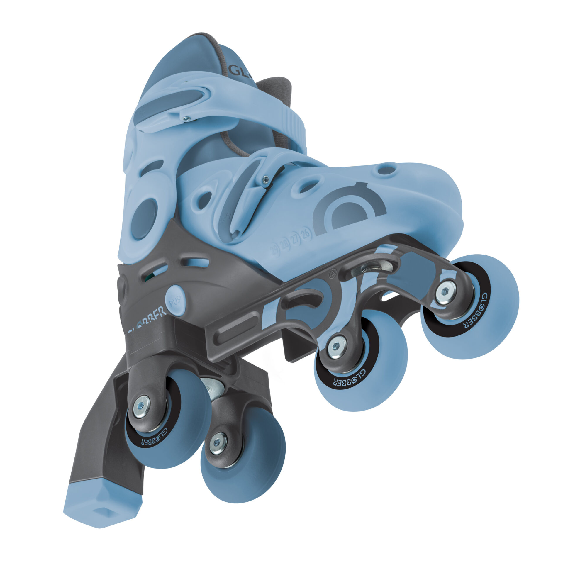 LEARNING INLINE SKATE 2 TO 1 Size from 30 to 33 Blue
