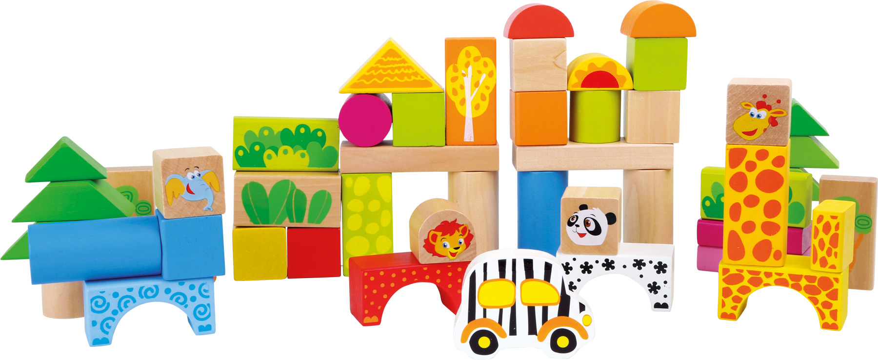 Wooden Blocks Zoo
