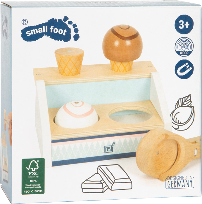 Compact Ice Cream Counter "fresh"