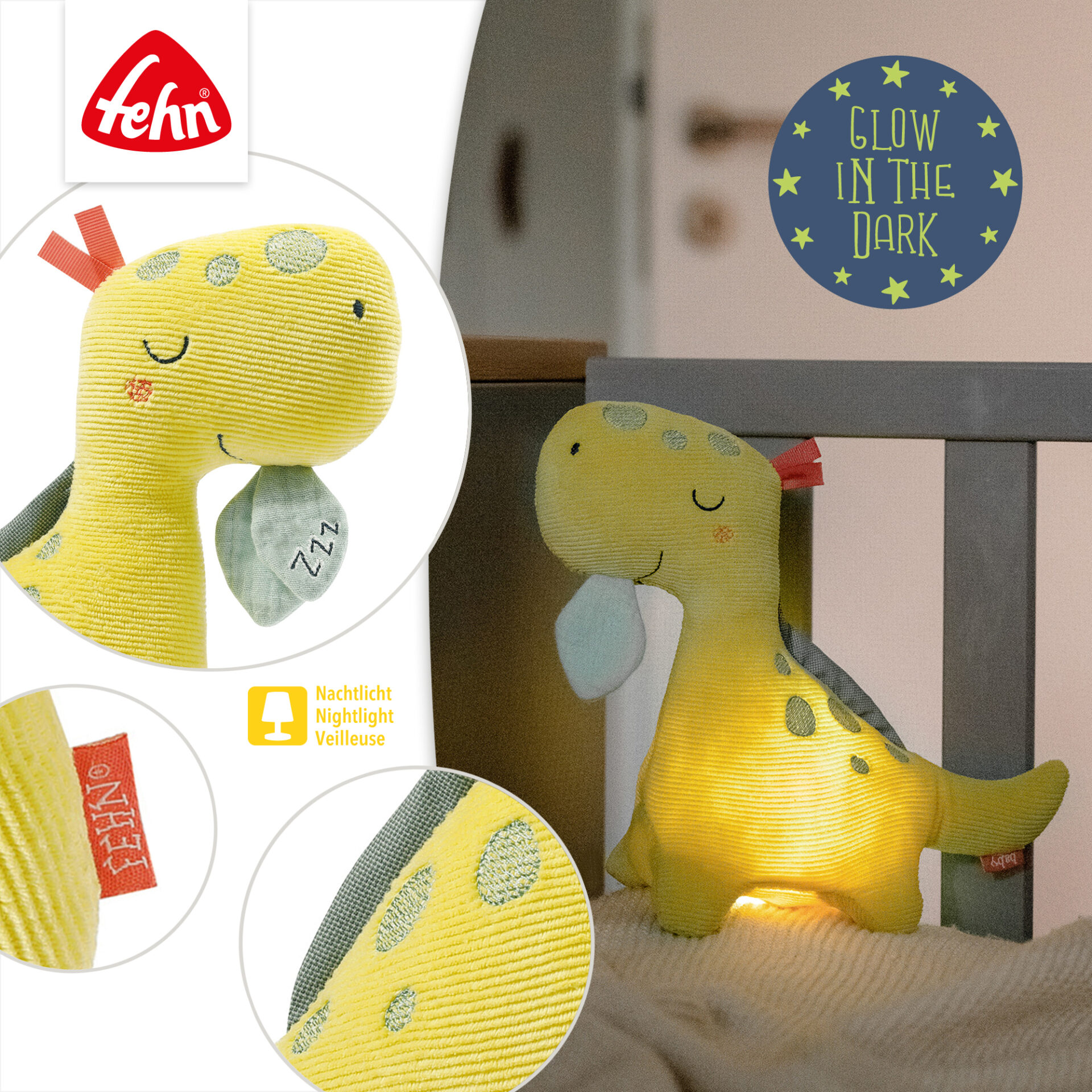 Night light dino
