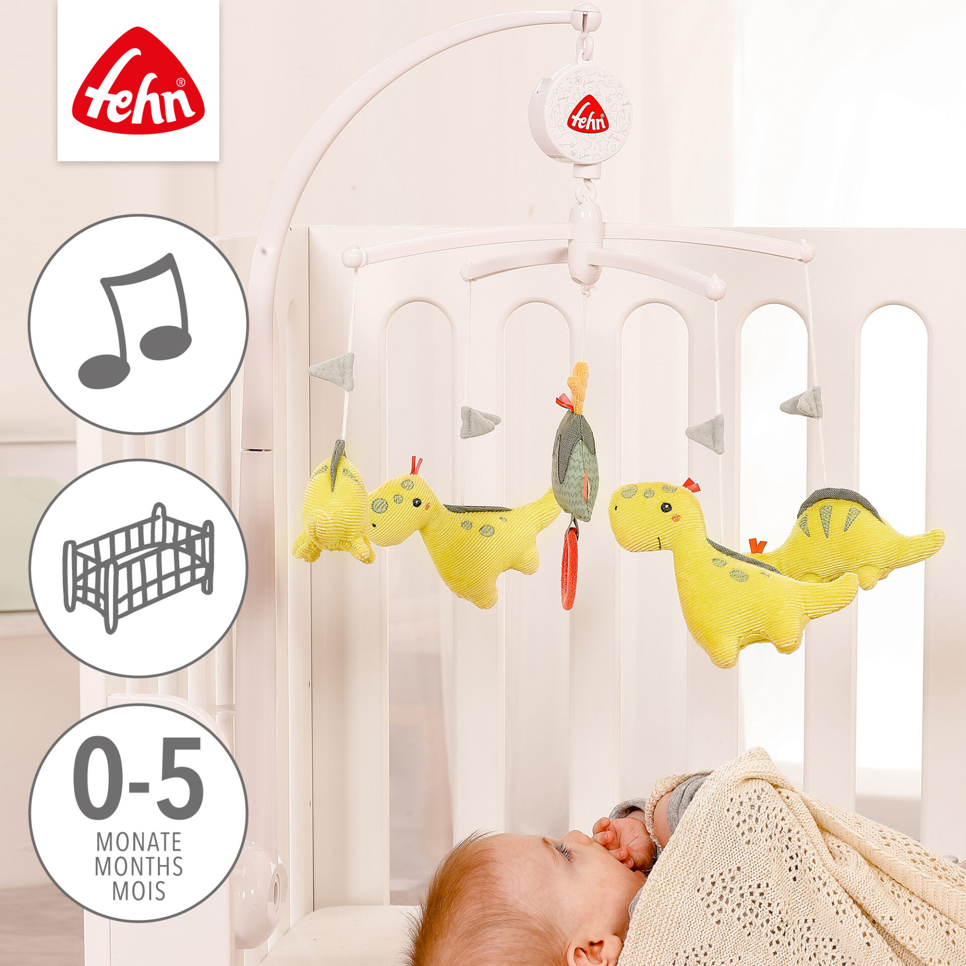 Musical mobile Happy Dino