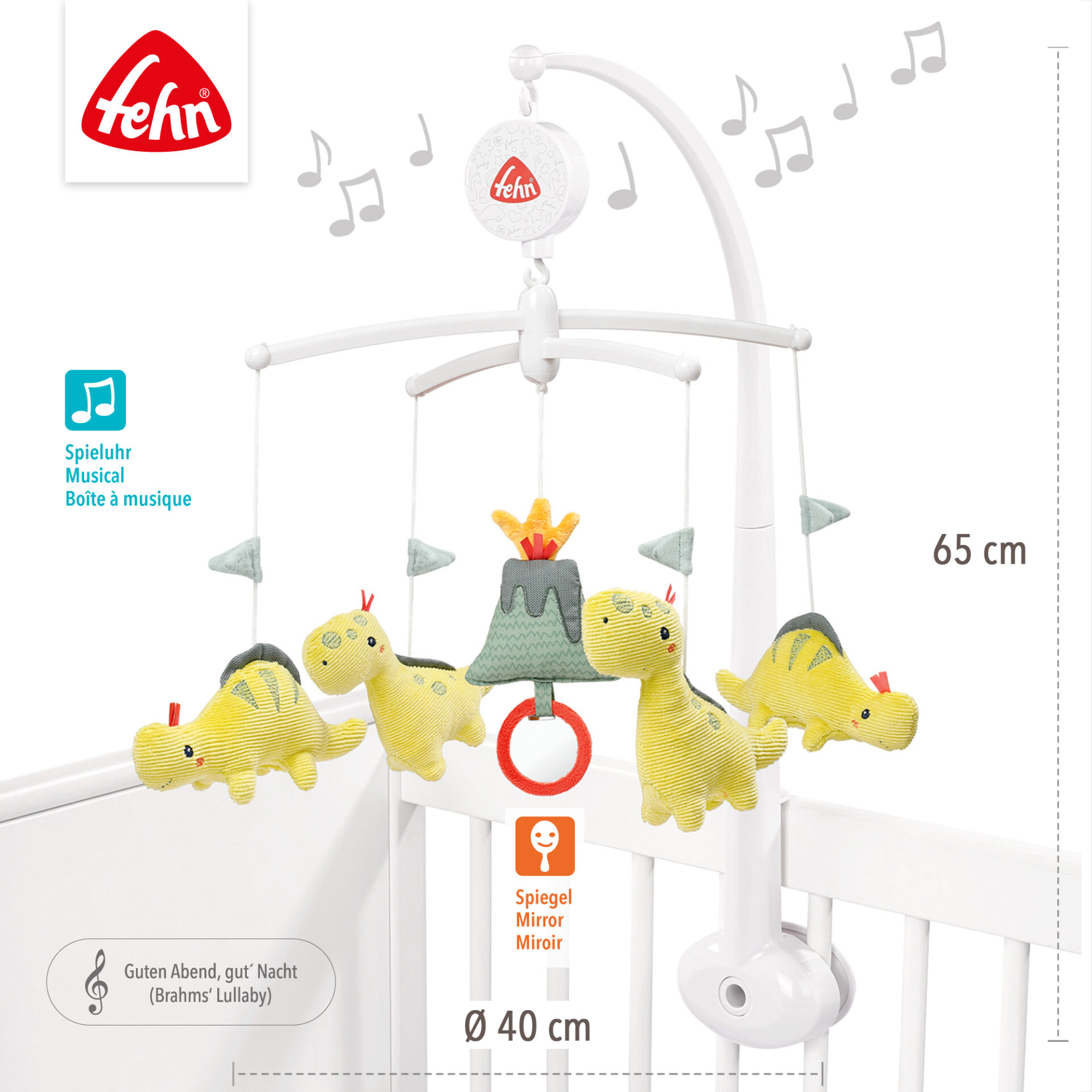 Musical mobile Happy Dino