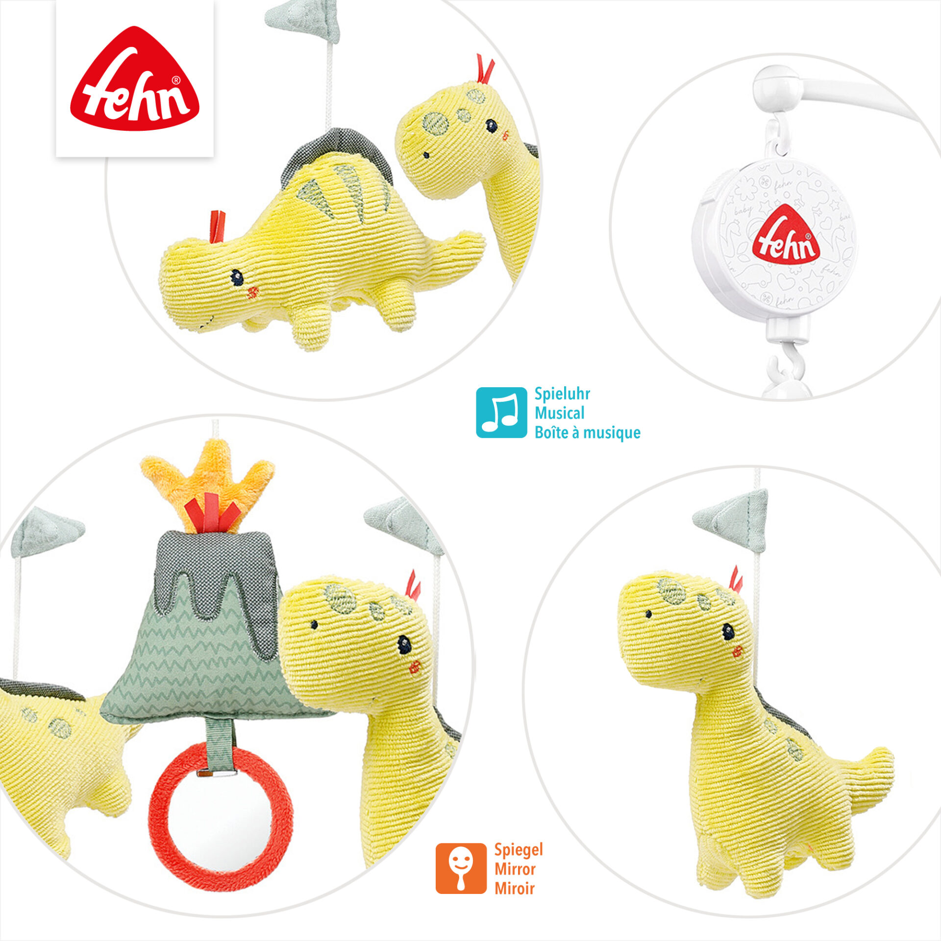 Musical mobile Happy Dino