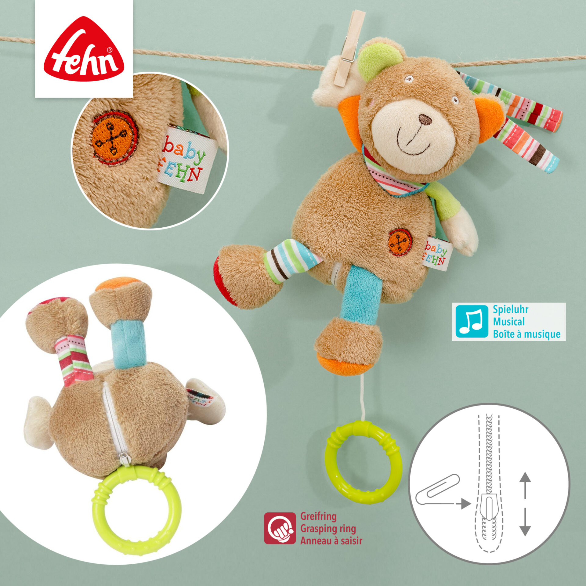 Mini musical teddy
