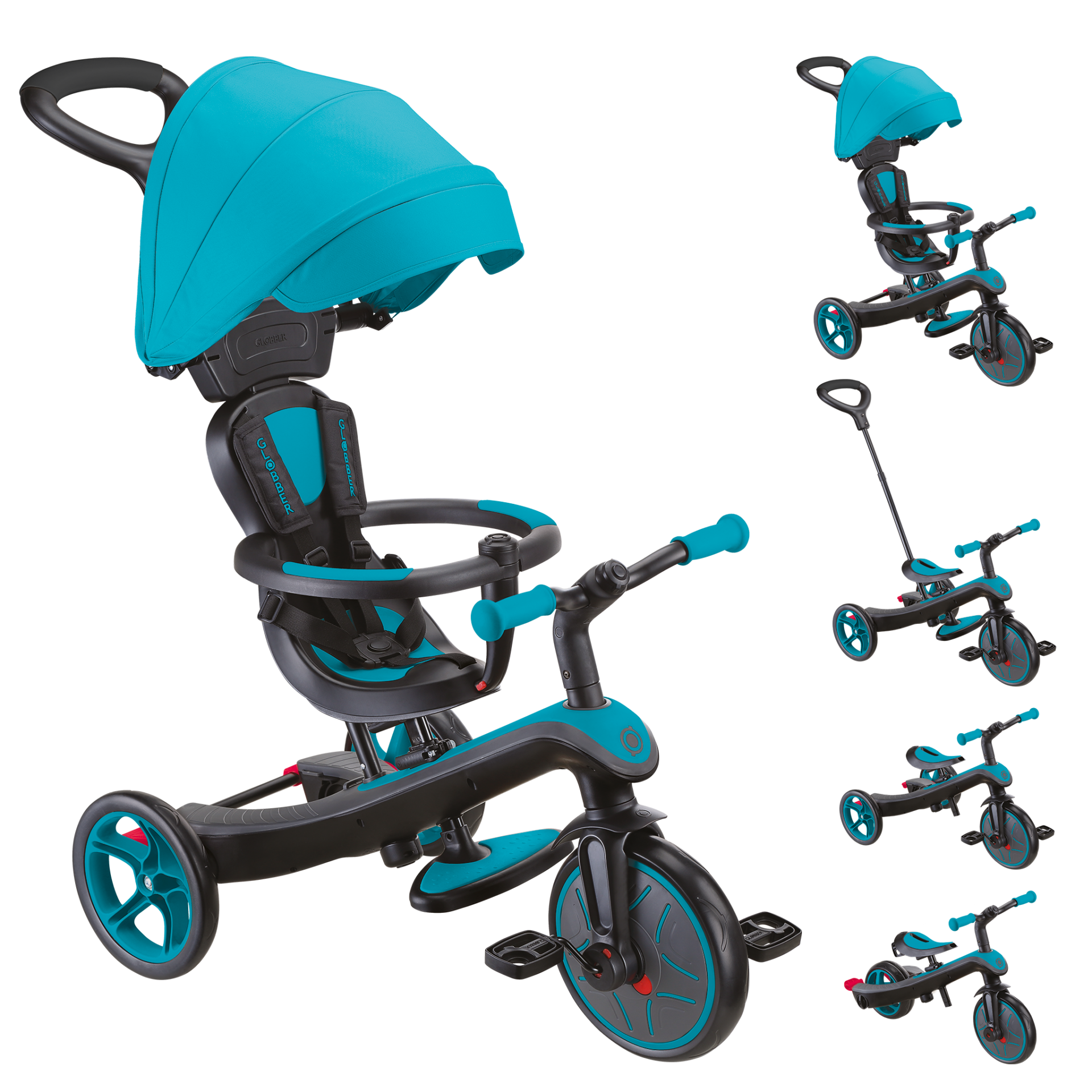 TRIKE EXPLORER V2 4 IN 1 Teal