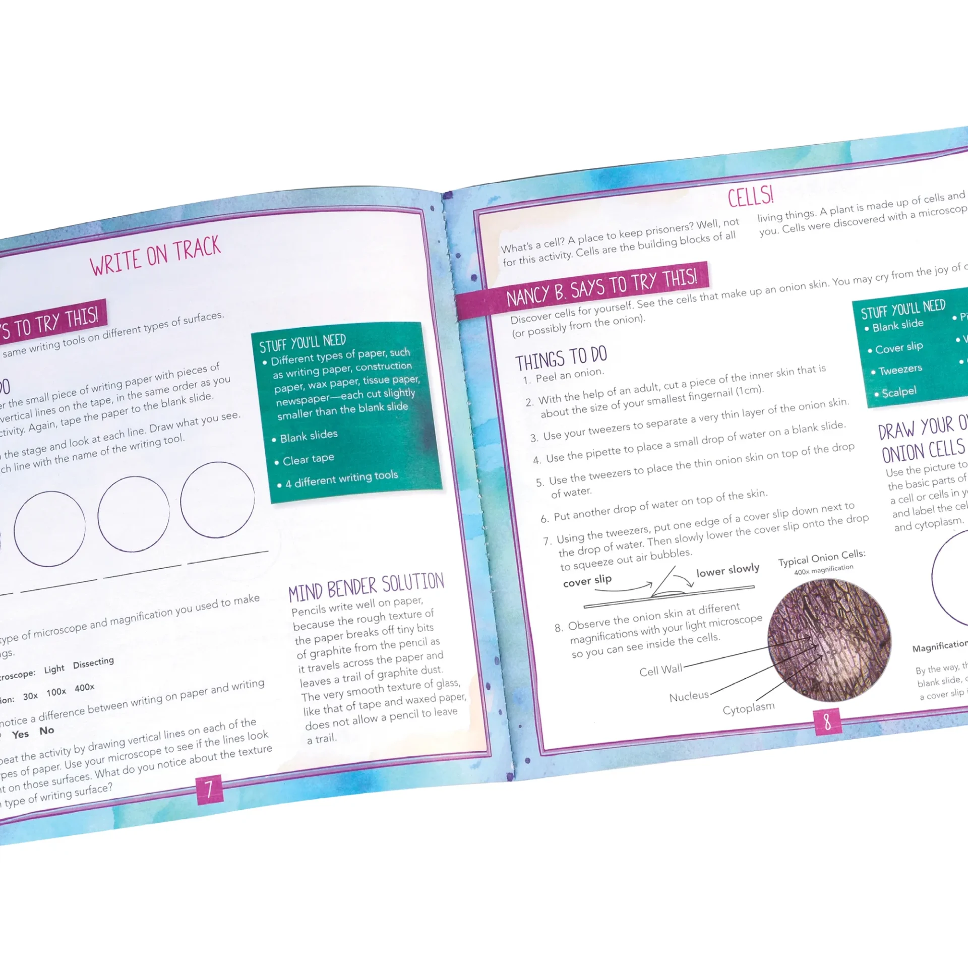 Nancy B's Science Club? Microscope & Activity Journal