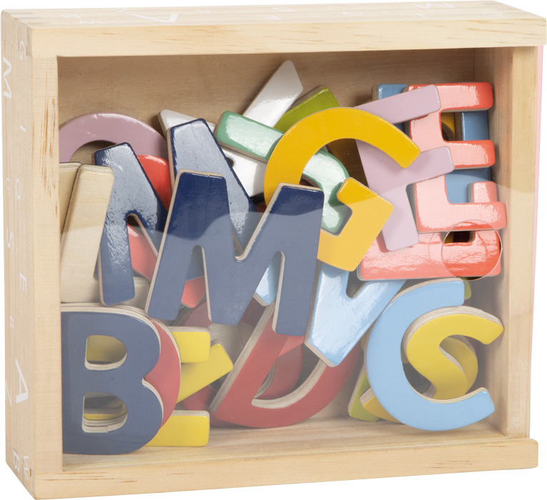 Colourful Magnetic Letters