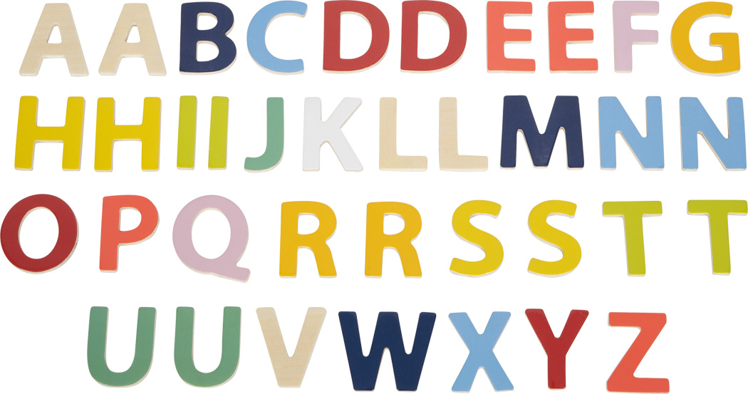 Colourful Magnetic Letters