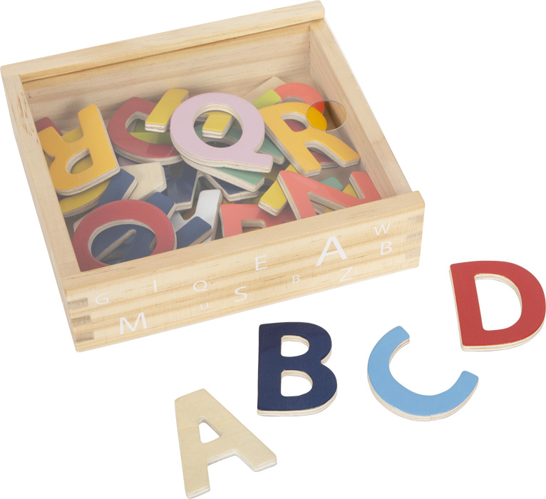 Colourful Magnetic Letters