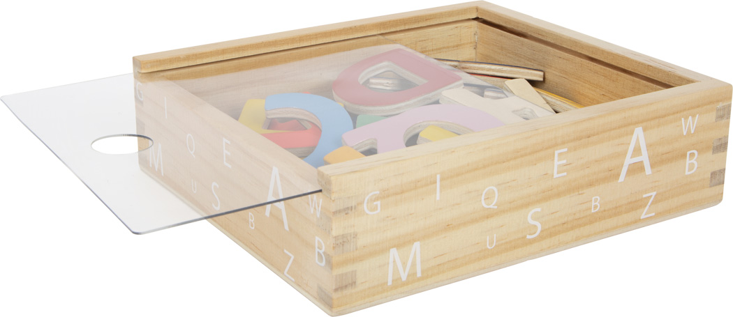 Colourful Magnetic Letters