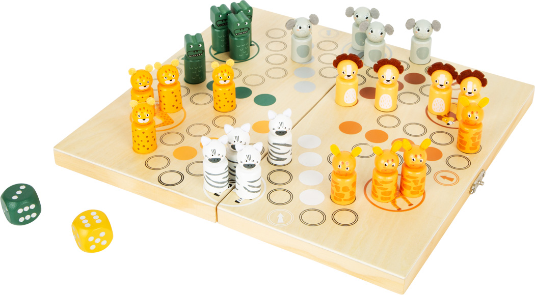 Ludo for 6 players "Safari"