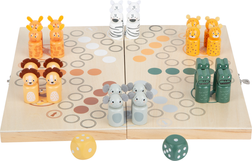 Ludo for 6 players "Safari"
