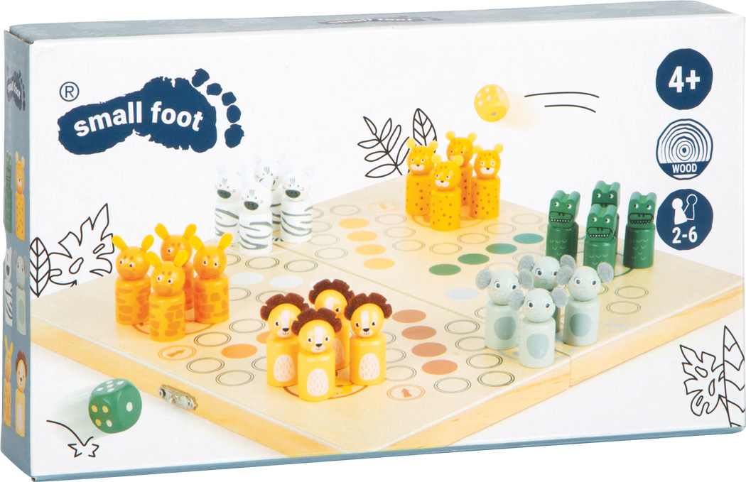 Ludo for 6 players "Safari"