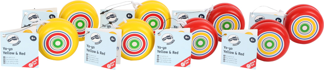 Yo-yos "Yellow & Red" / 1 cope