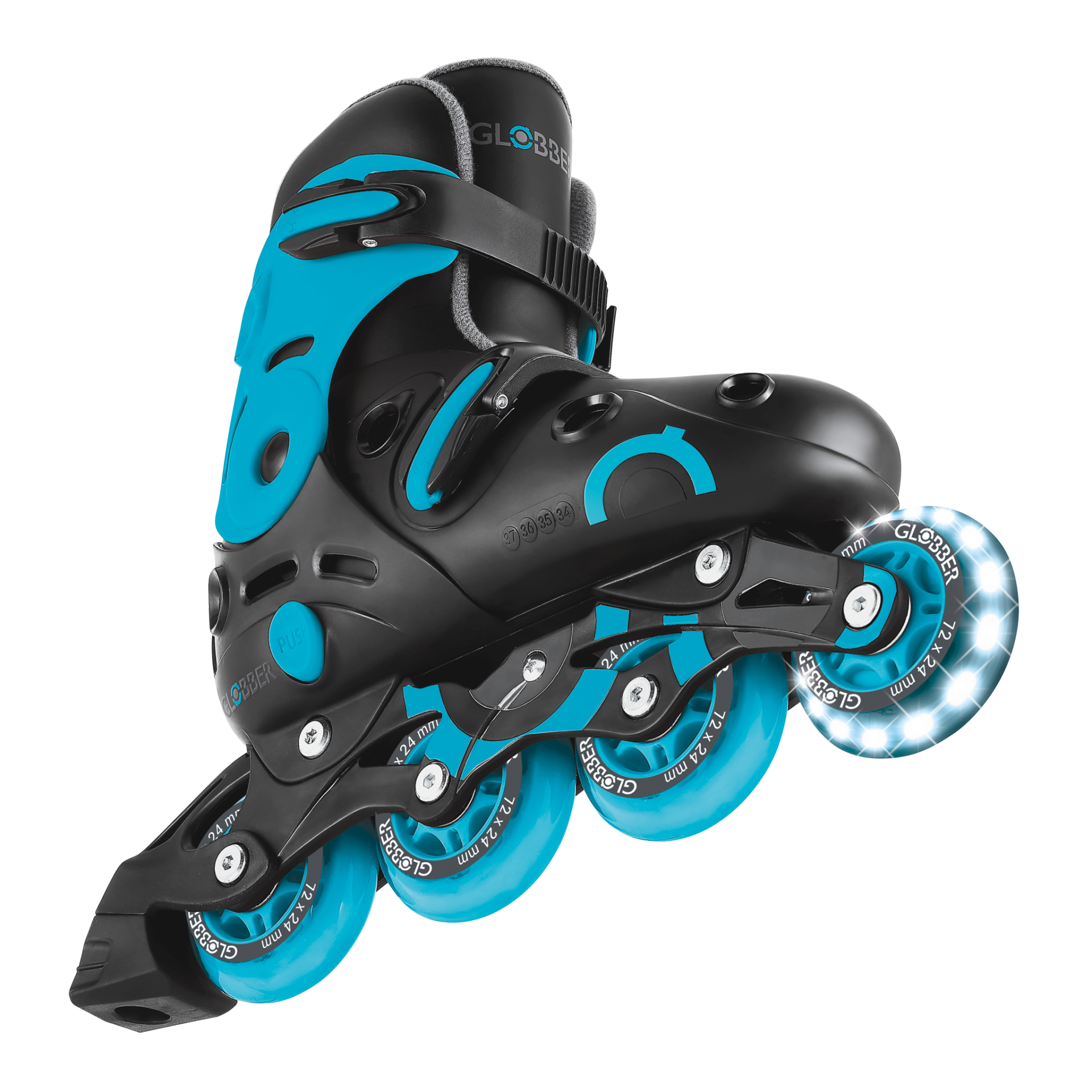 GO-SKATE INLINE SKATE Size from  34 to 37 Blue/Black