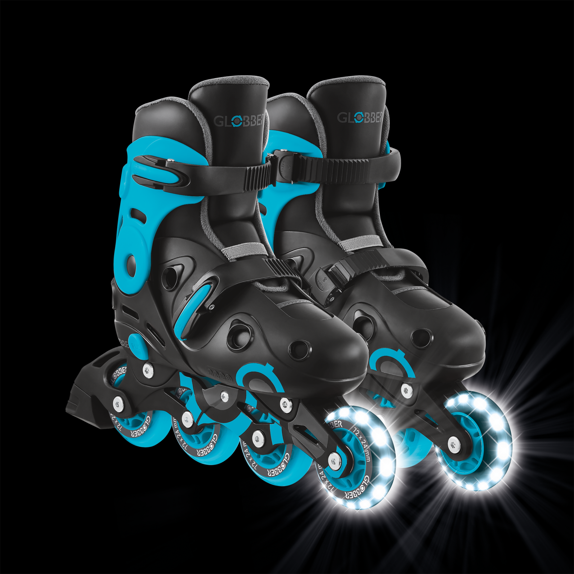 GO-SKATE INLINE SKATE Size from  34 to 37 Blue/Black