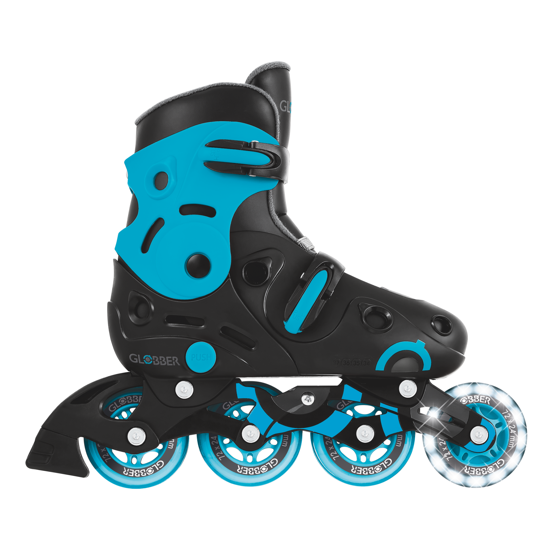 GO-SKATE INLINE SKATE Size from  34 to 37 Blue/Black