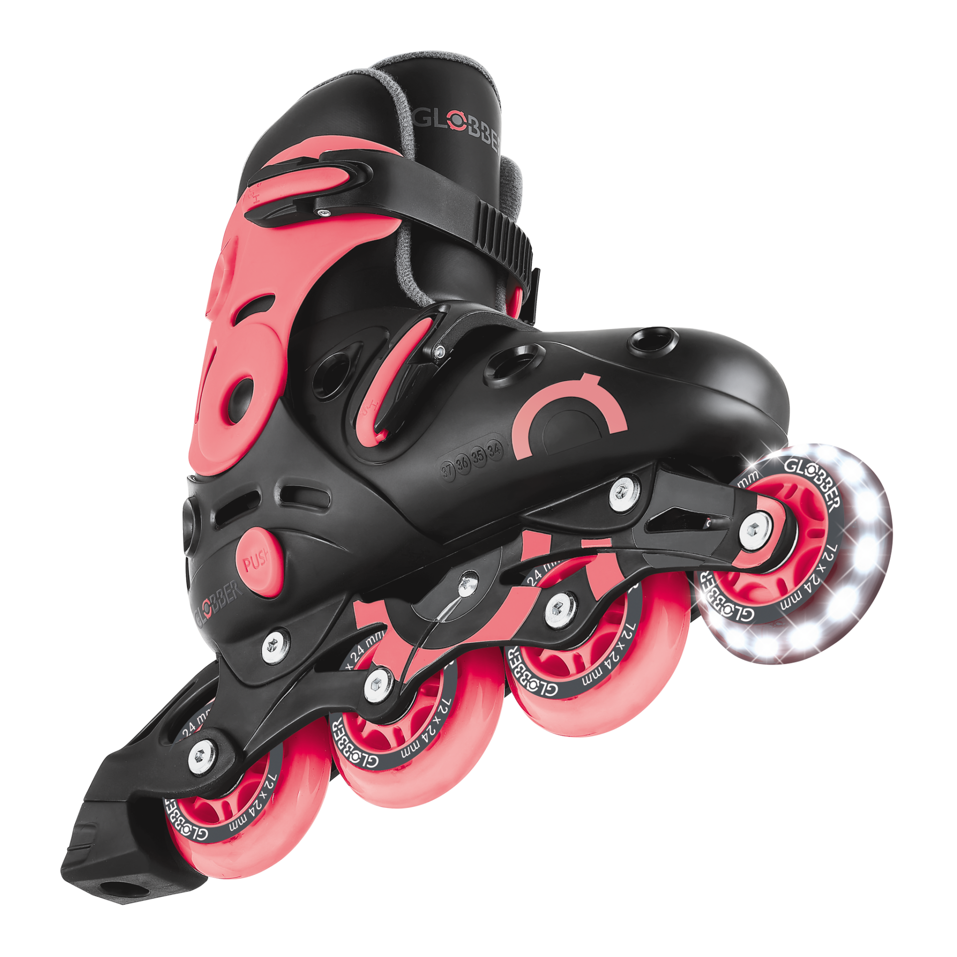 GO-SKATE INLINE SKATE Size from  34 to 37 Pink
