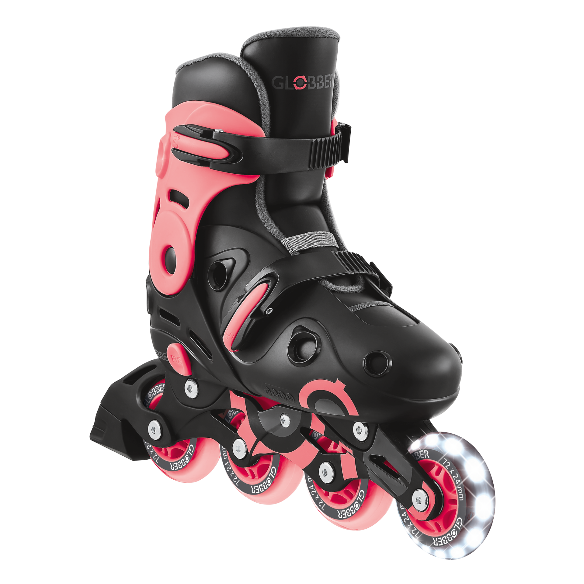 GO-SKATE INLINE SKATE Size from  34 to 37 Pink